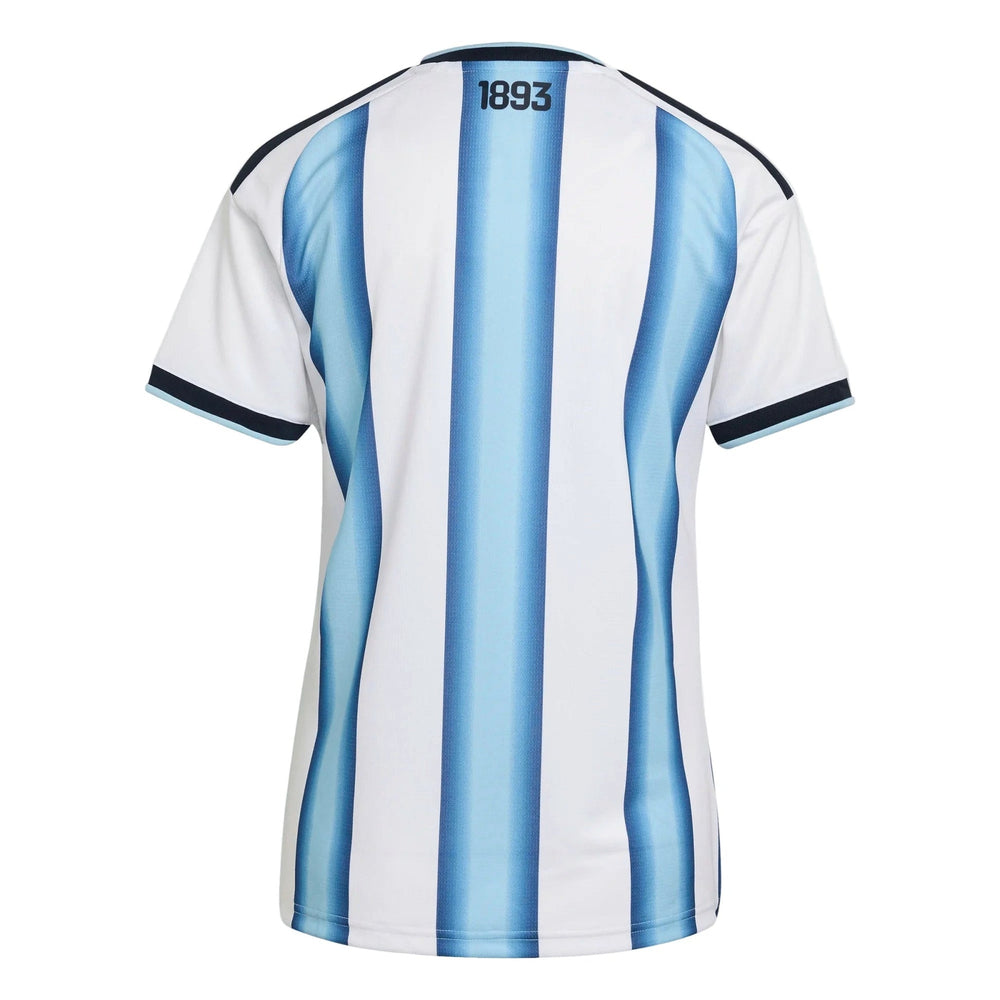 2026 Argentina Women's Stadium Home Soccer Jersey White / Icey Blue / Light Blue - Adidas