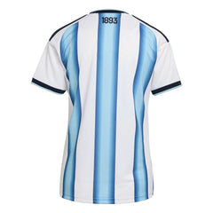 2026 Argentina Women's Stadium Home Soccer Jersey White / Icey Blue / Light Blue - Adidas