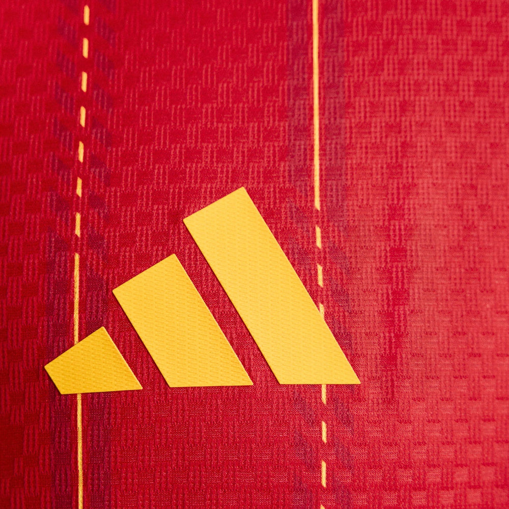 2026 Spain Men's Authentic Home Soccer Jersey Vivid Red - Adidas