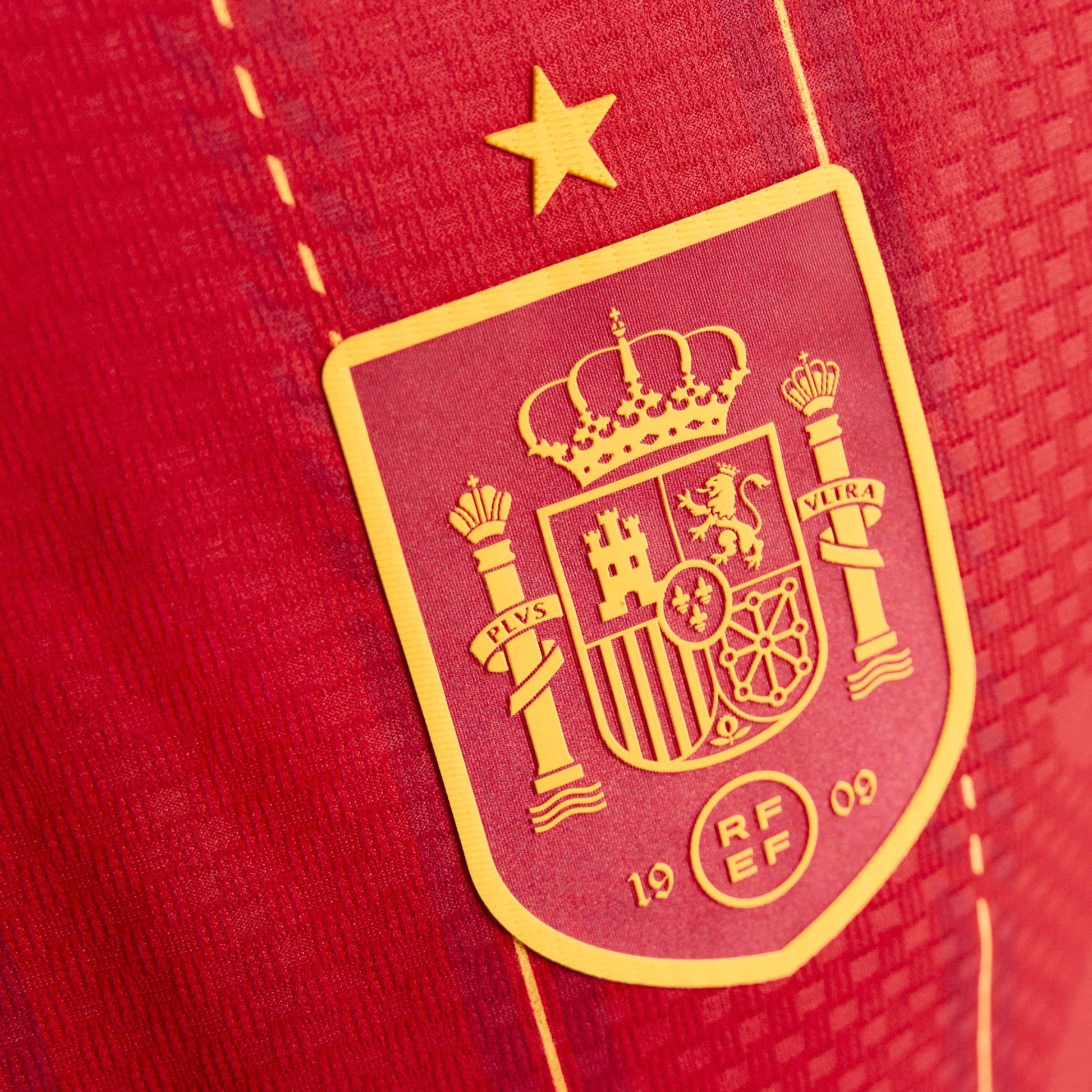 2026 Spain Men's Authentic Home Soccer Jersey Vivid Red - Adidas