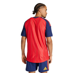 2026 Spain Men's Authentic Home Soccer Jersey Vivid Red - Adidas