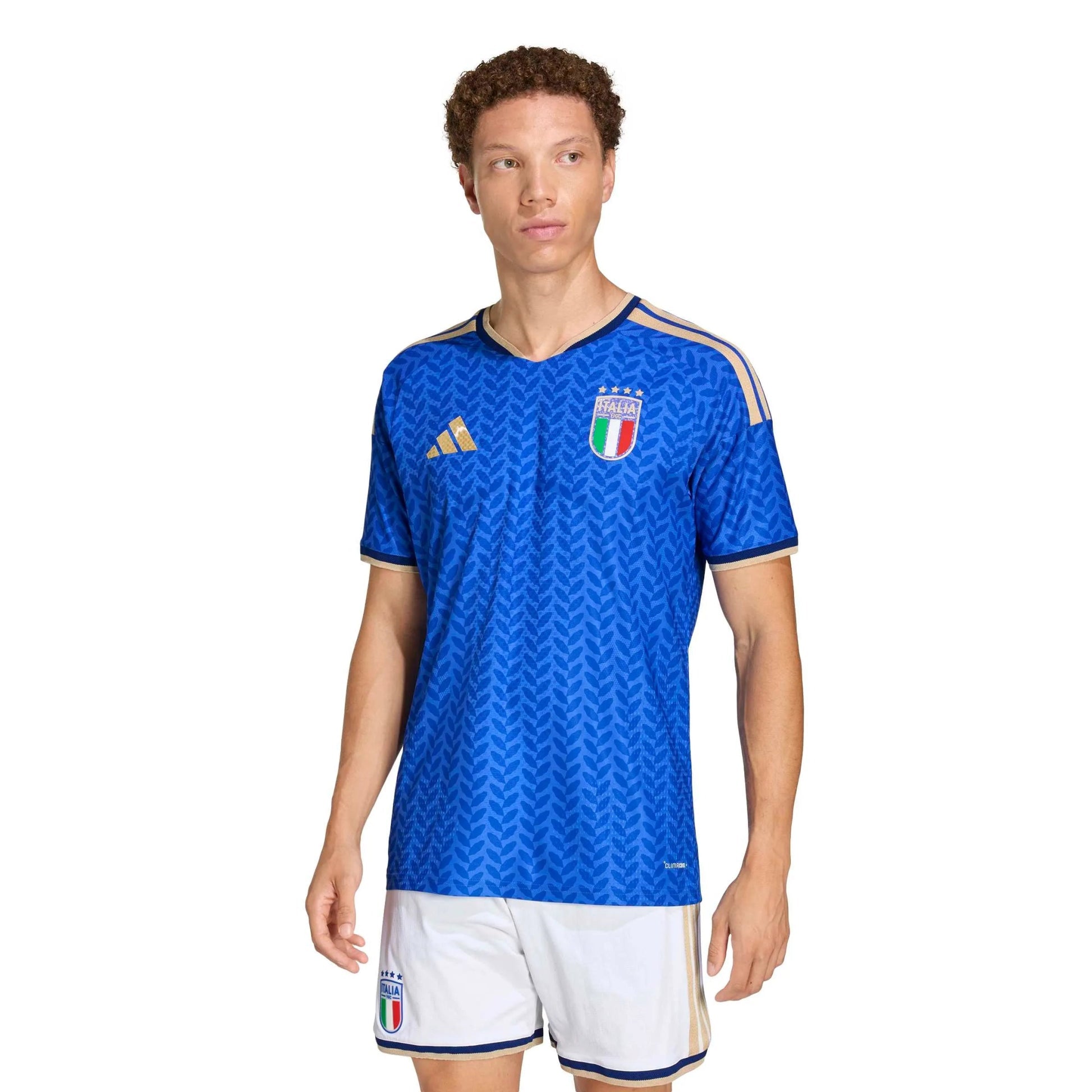 2026 Italy Men's Authentic Home Soccer Jersey Bold Blue - Adidas