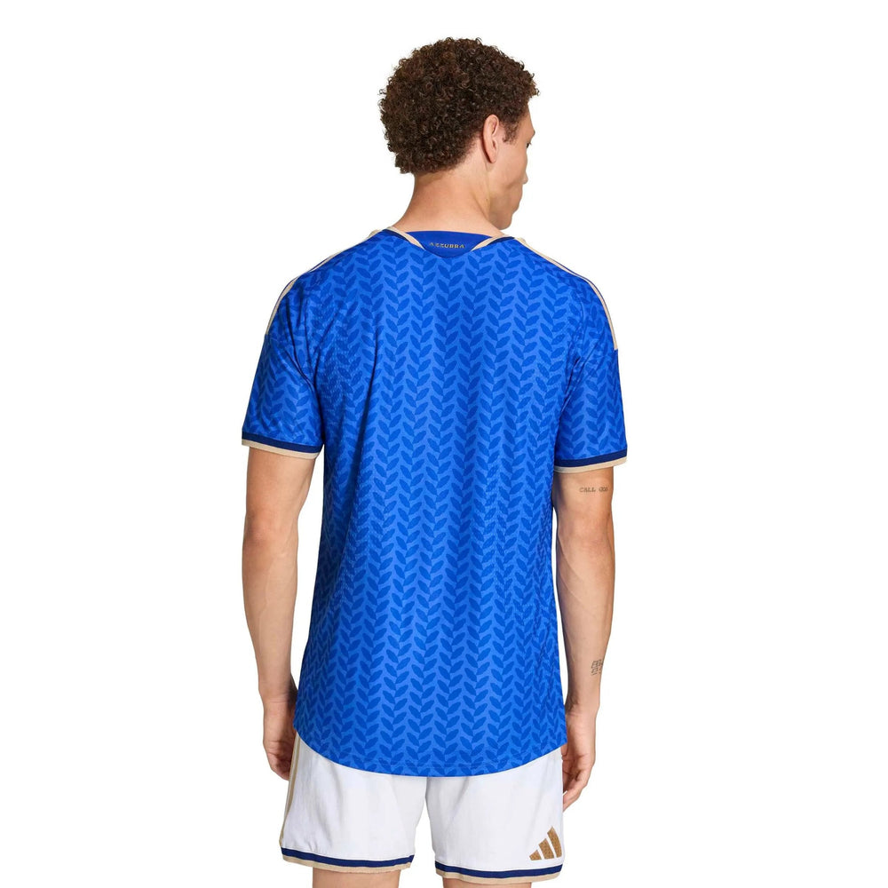 2026 Italy Men's Authentic Home Soccer Jersey Bold Blue - Adidas