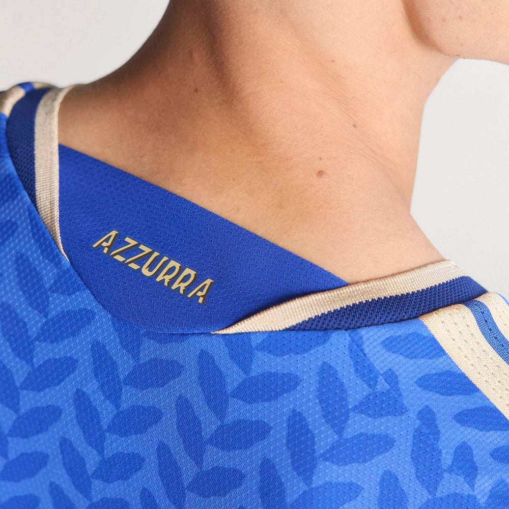 2026 Italy Men's Authentic Home Soccer Jersey Bold Blue - Adidas