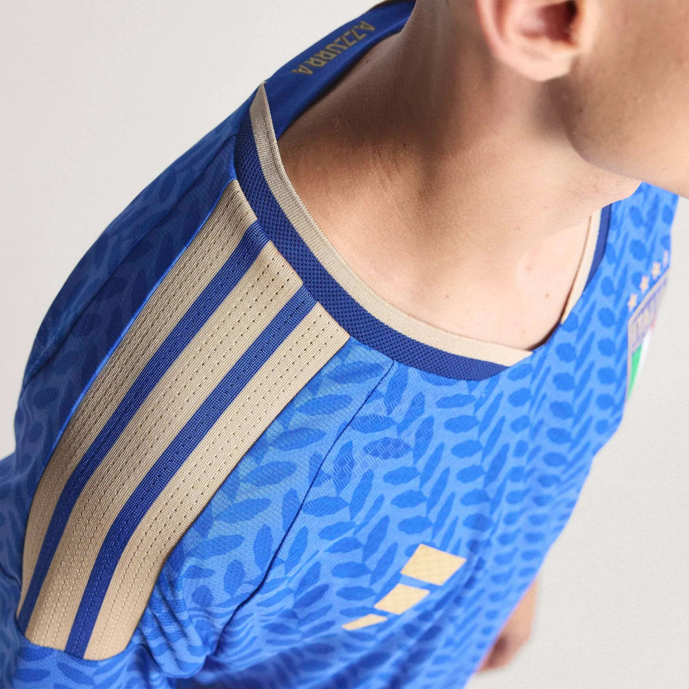 2026 Italy Men's Authentic Home Soccer Jersey Bold Blue - Adidas