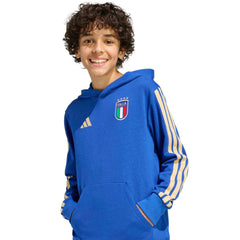 2026 Italy Youth DNA Hoodie Bold Blue - Adidas