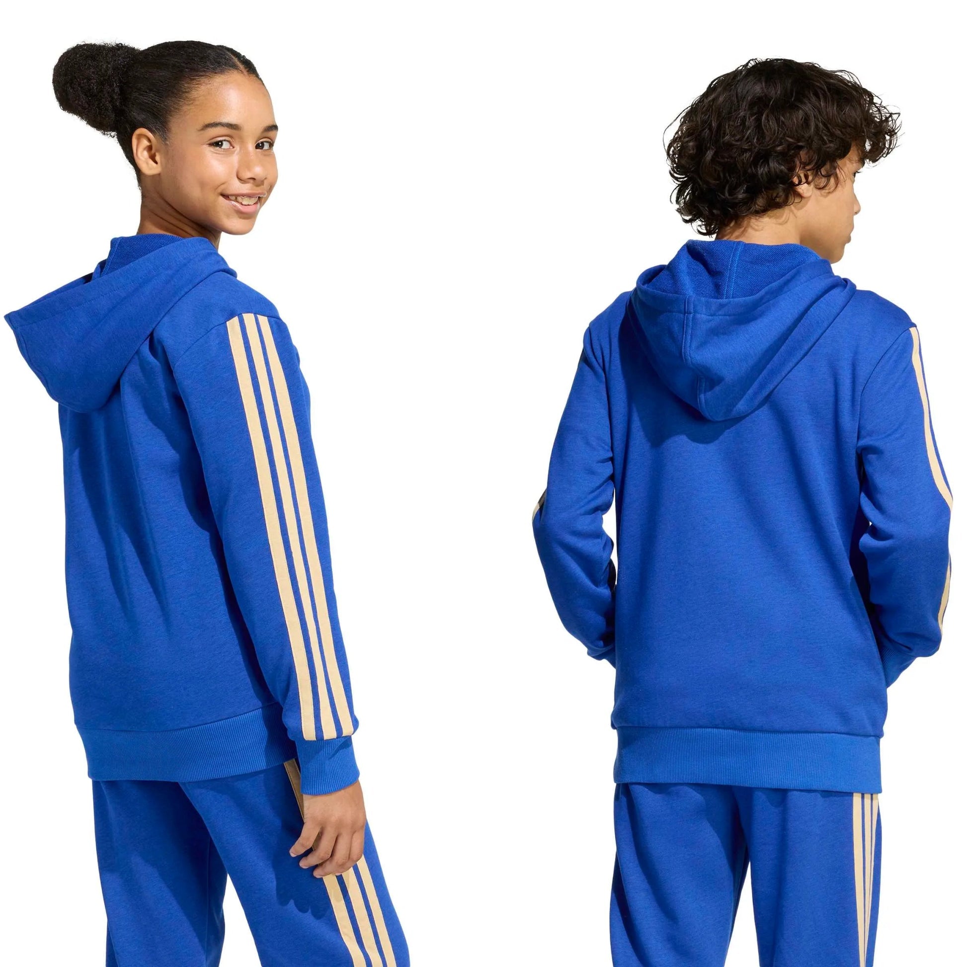 2026 Italy Youth DNA Hoodie Bold Blue - Adidas