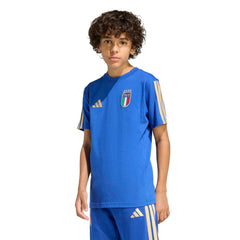 2026 Italy Youth DNA Tee Old Blue - Adidas