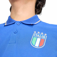 2026 Italy Men's DNA Polo Bold Blue - Adidas