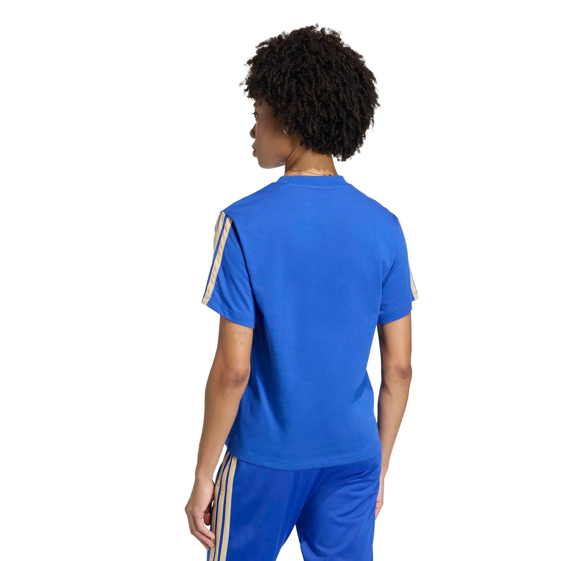 2026 Italy Women's DNA Tee Bold Blue - Adidas