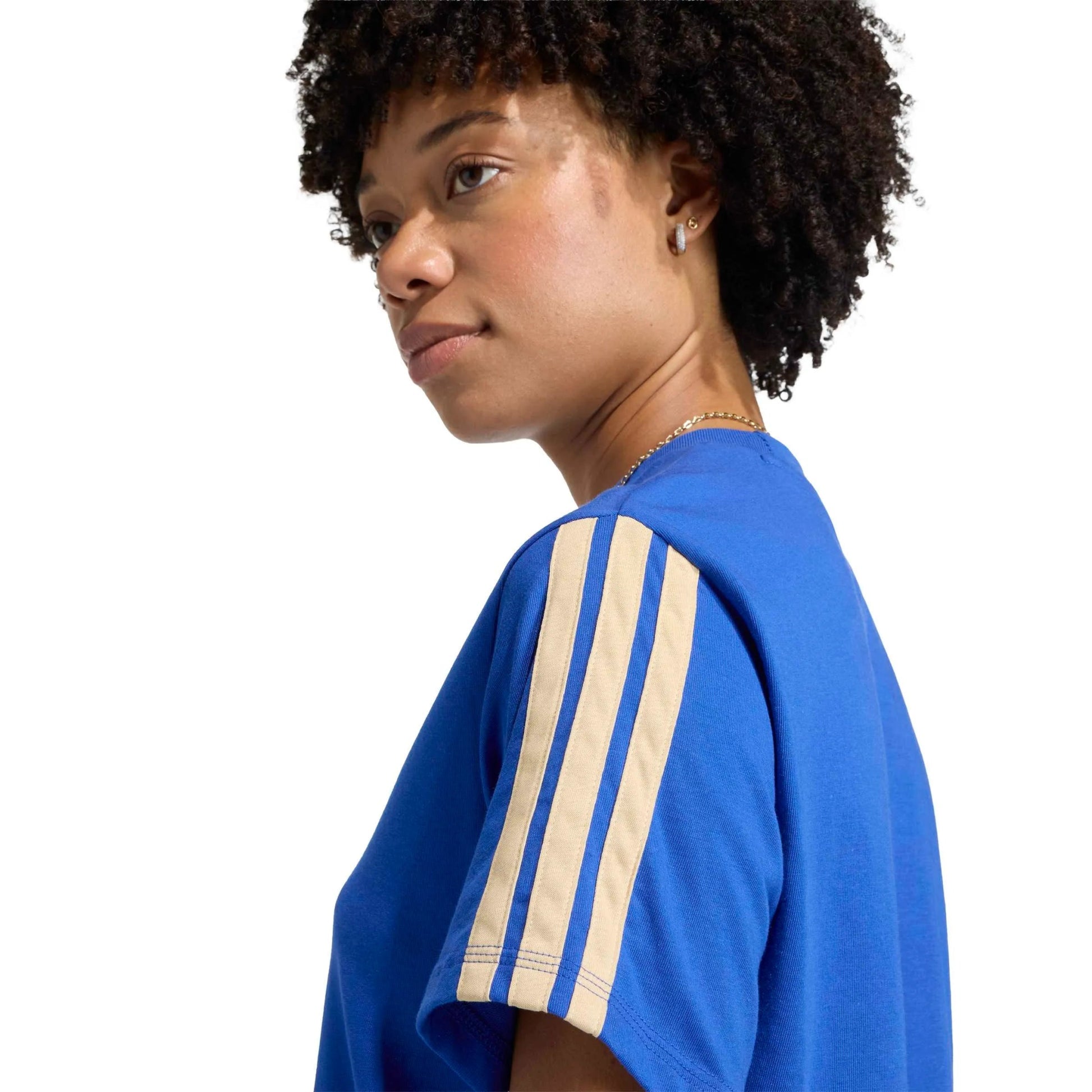 2026 Italy Women's DNA Tee Bold Blue - Adidas