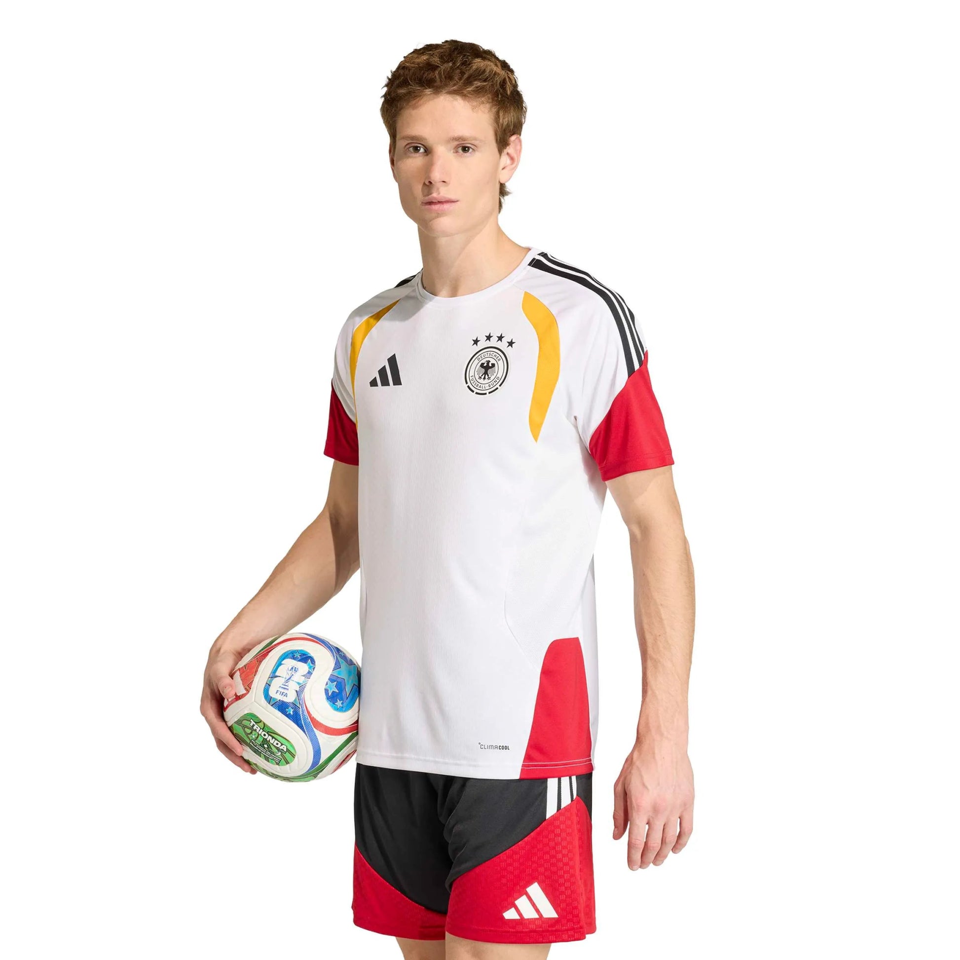 2026 Germany Men's Training Soccer Jersey White - Adidas