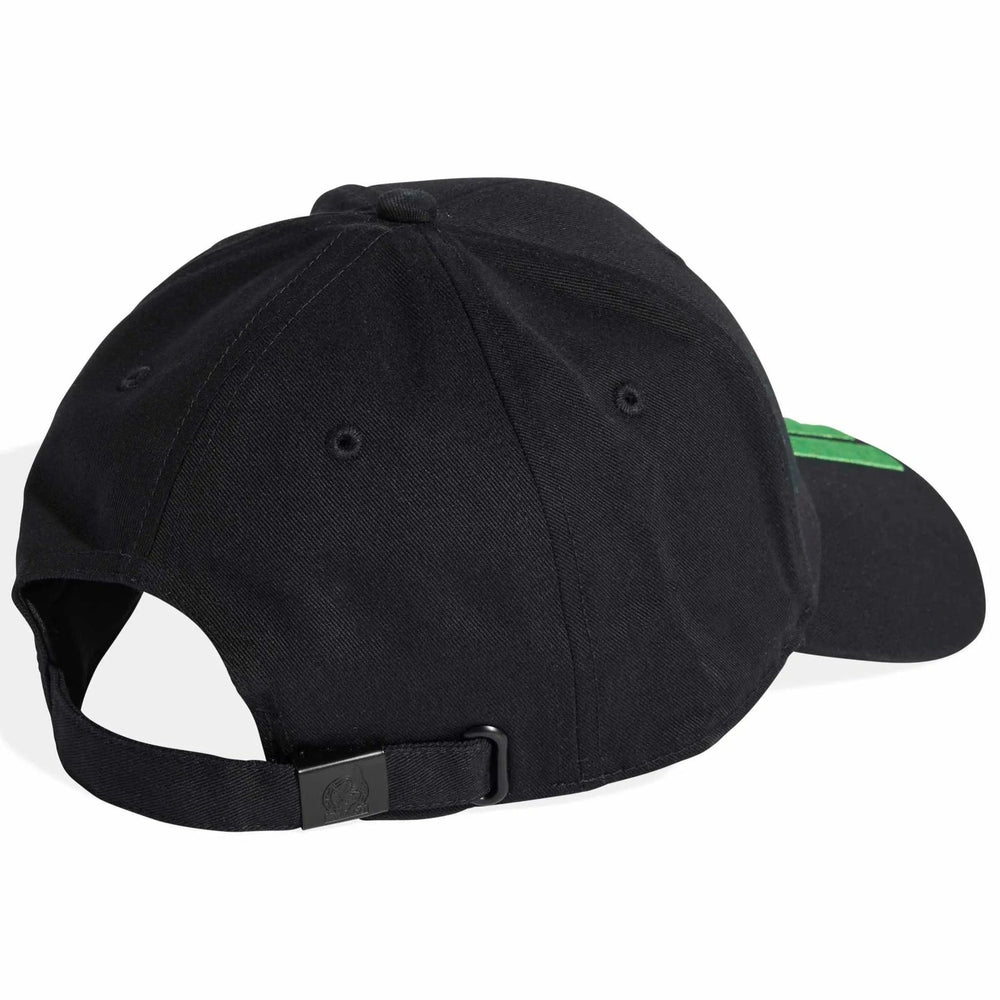 2026 Mexico Baseball Cap 3 Stripes Black / Semi Flash Green - Adidas