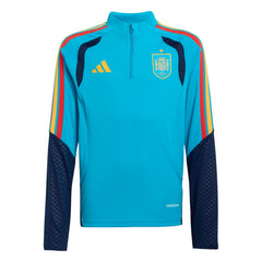 2026 Spain Youth Tiro Training Top Bold Aqua - Adidas