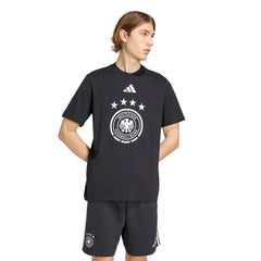 2026 Germany Men's DNA Graphic Tee Black - Adidas
