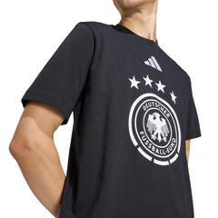 2026 Germany Men's DNA Graphic Tee Black - Adidas