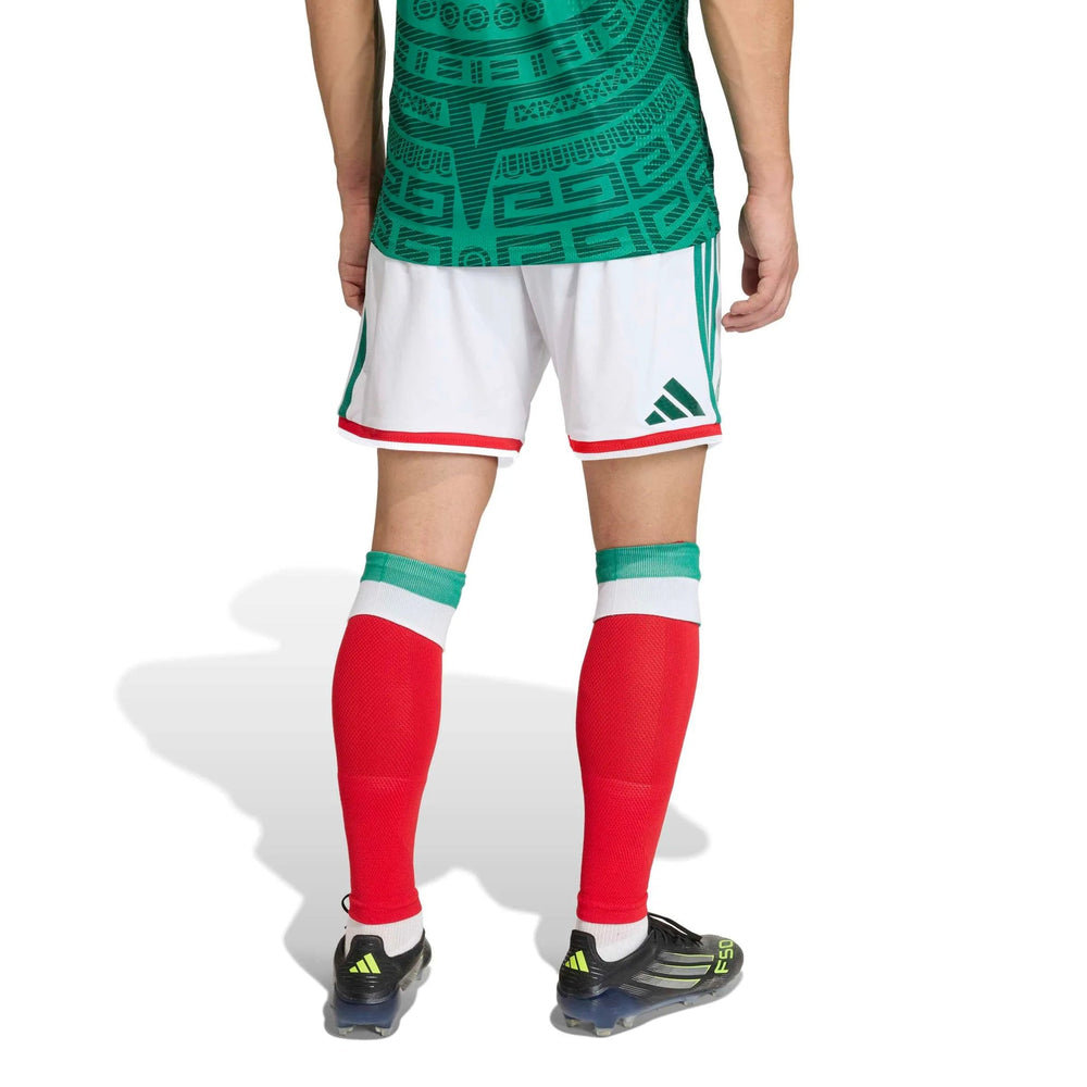 2026 Mexico Men's Authentic Home Shorts White - Adidas