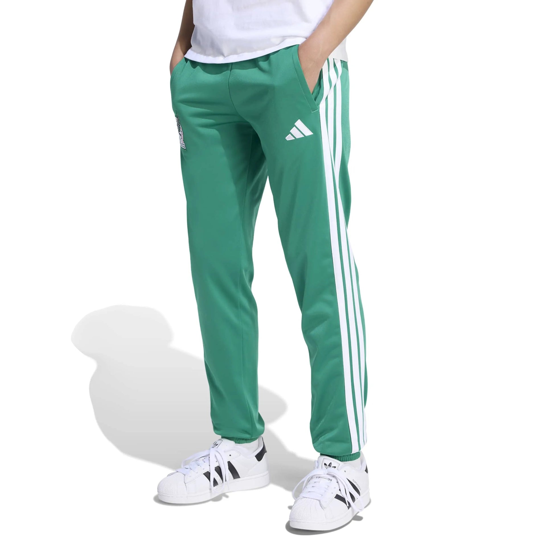 2026 Mexico Women's DNA Track Pants Bold Green - Adidas