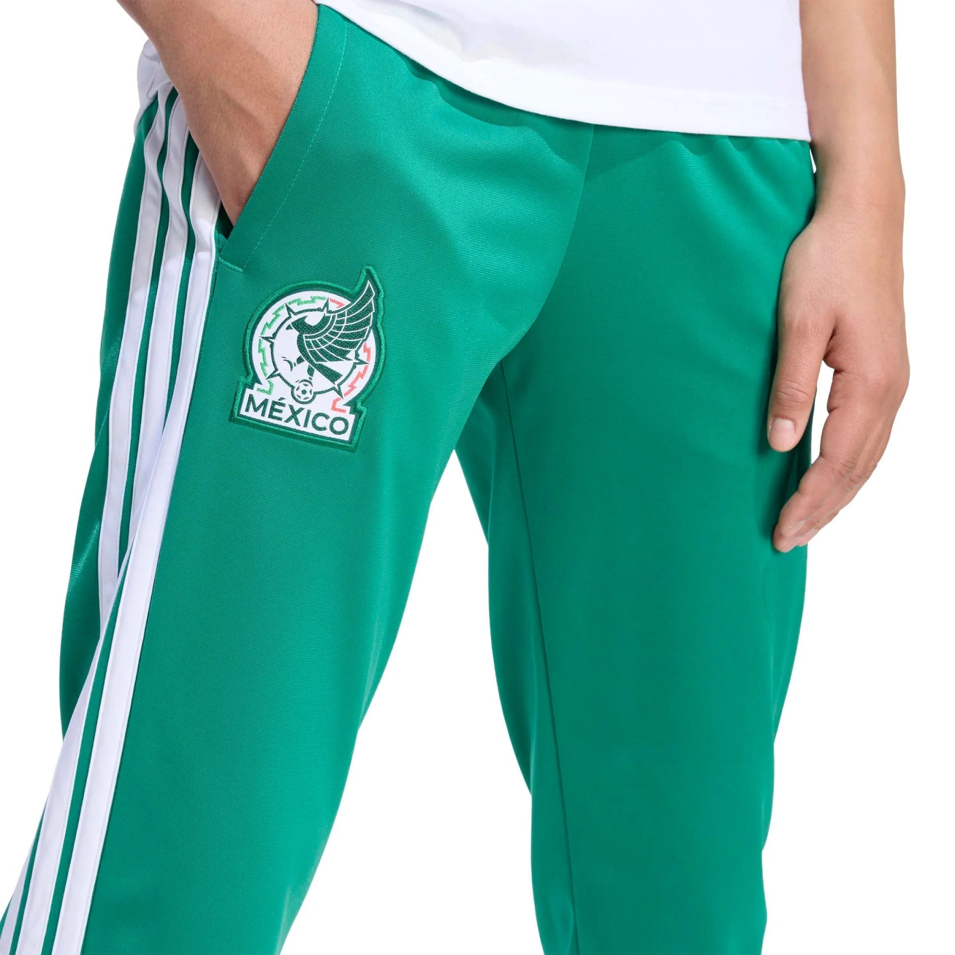 2026 Mexico Women's DNA Track Pants Bold Green - Adidas