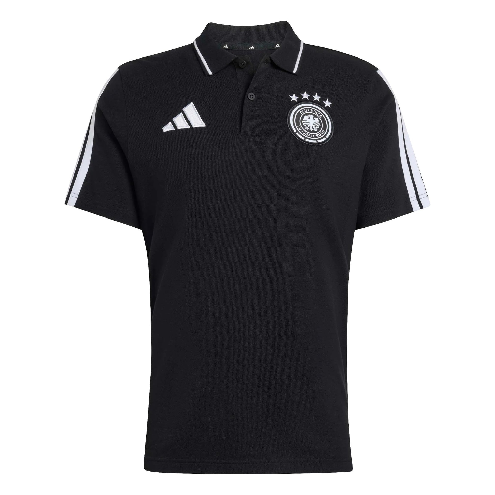 2026 Germany Men's DNA Polo Black - Adidas