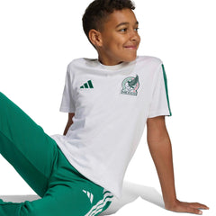 2026 Mexico Youth DNA Tee White - Adidas