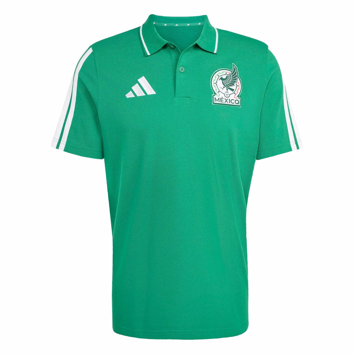 2026 Mexico Men's DNA Polo Bold Green - Adidas