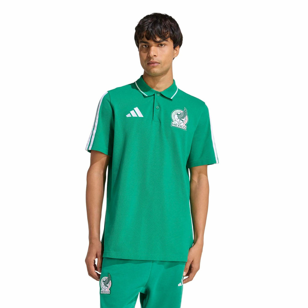 2026 Mexico Men's DNA Polo Bold Green - Adidas