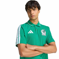 2026 Mexico Men's DNA Polo Bold Green - Adidas