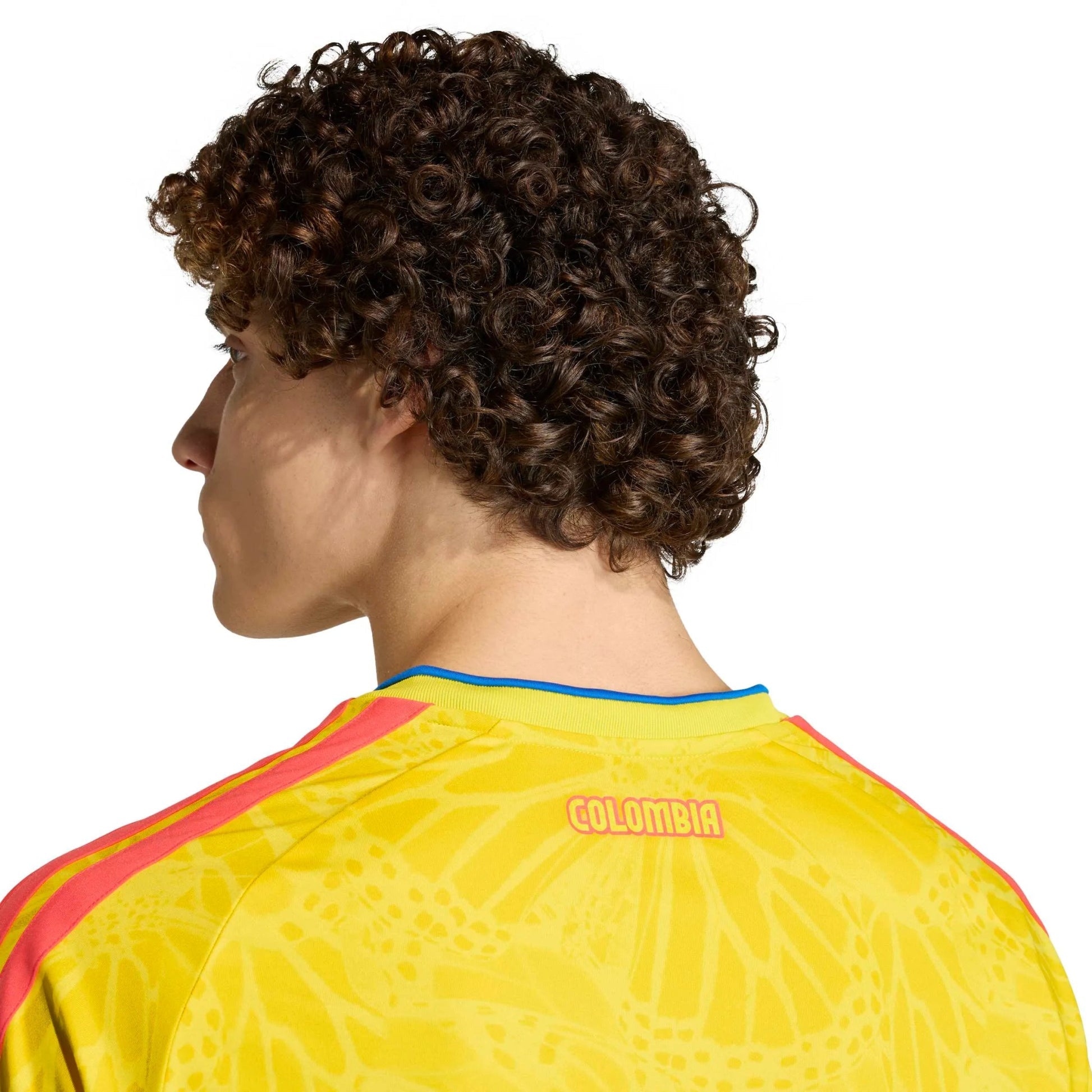 2026 Colombia Men's Stadium Home Soccer Jersey Impact Yellow - Adidas