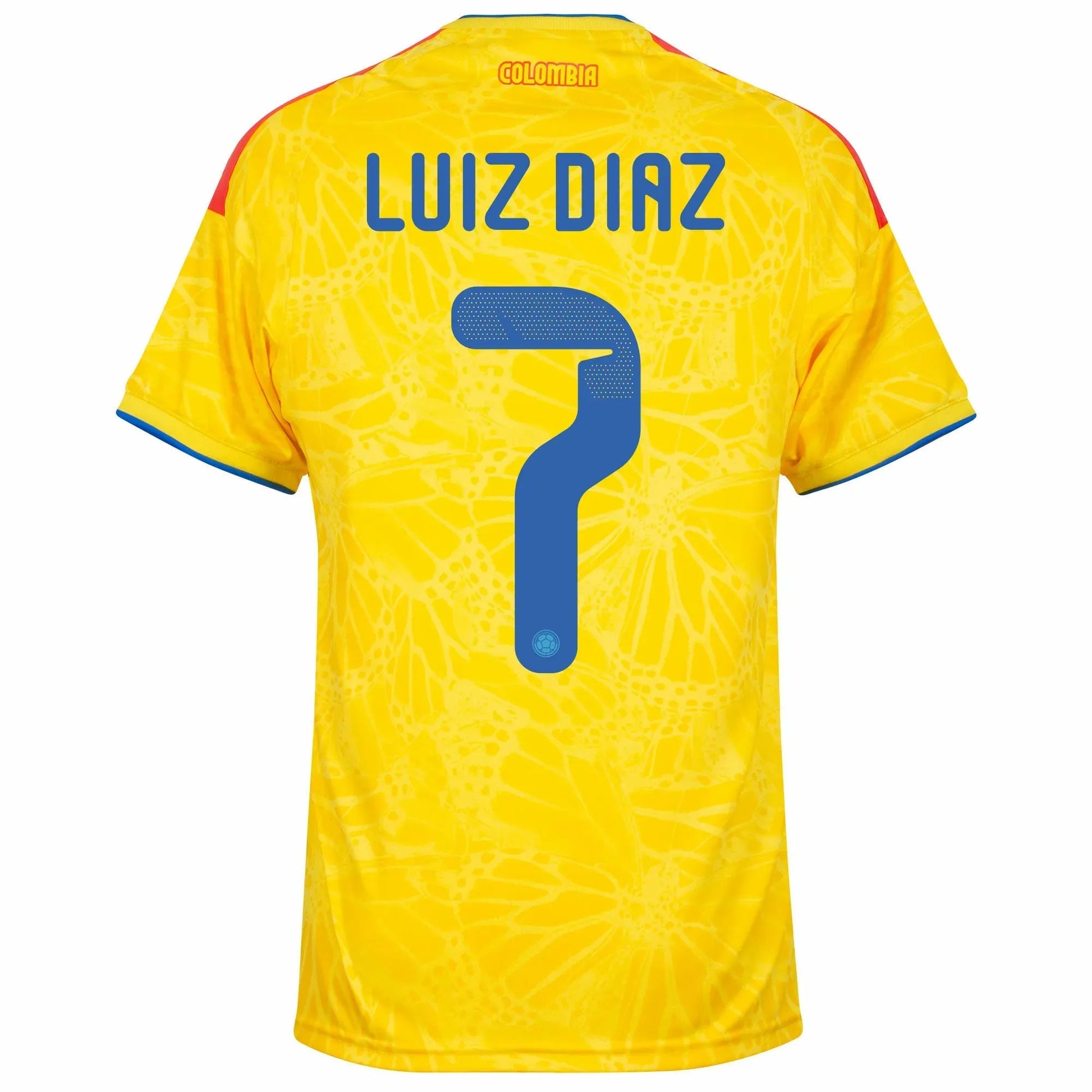 2026 Colombia Youth Stadium Home Soccer Jersey Impact Yellow - Adidas