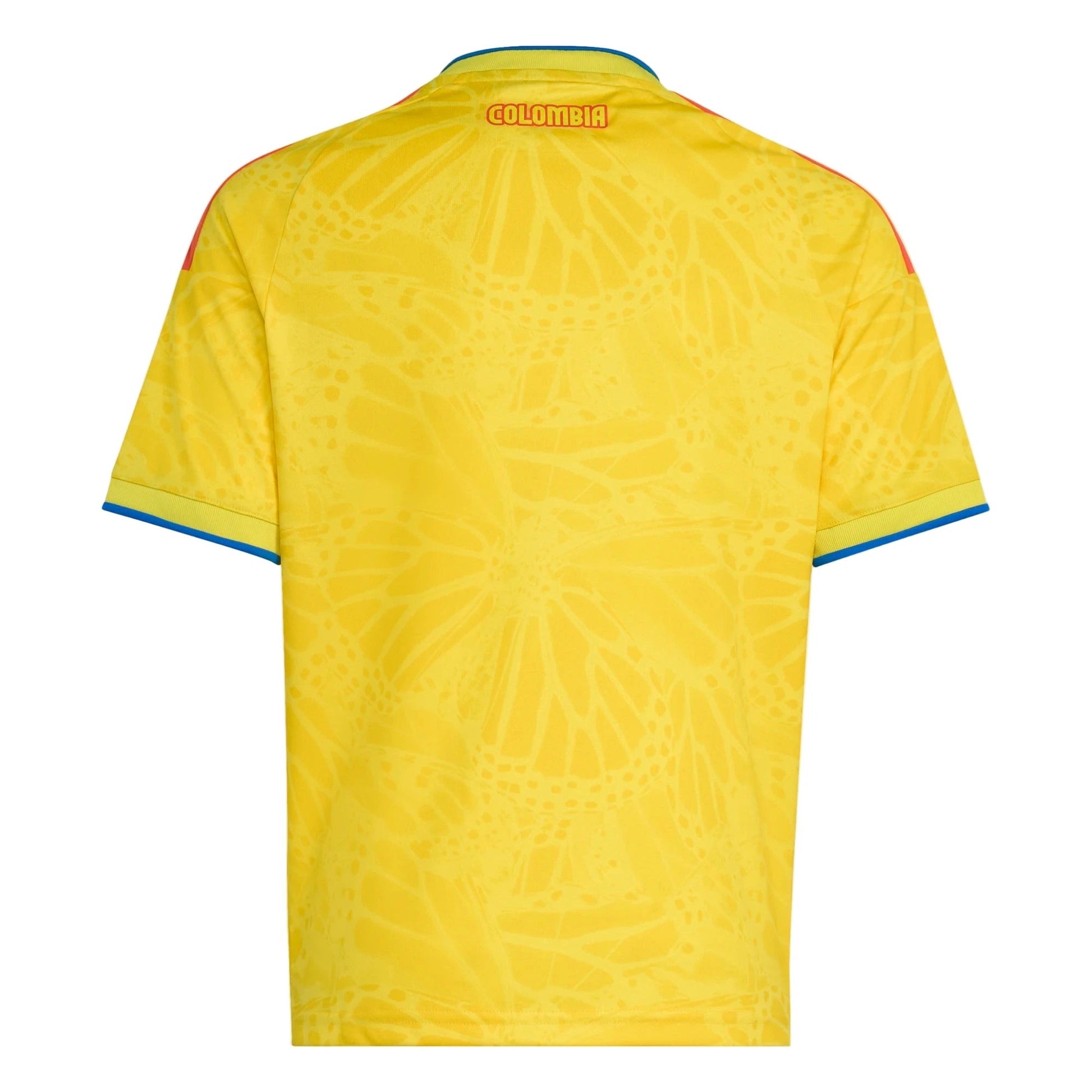 2026 Colombia Youth Stadium Home Soccer Jersey Impact Yellow - Adidas