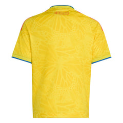 2026 Colombia Youth Stadium Home Soccer Jersey Impact Yellow - Adidas