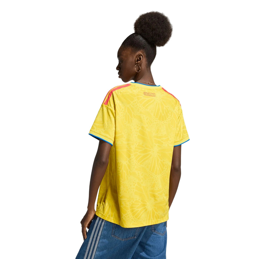 2026 Colombia Women's Stadium Home Soccer Jersey Impact Yellow - Adidas