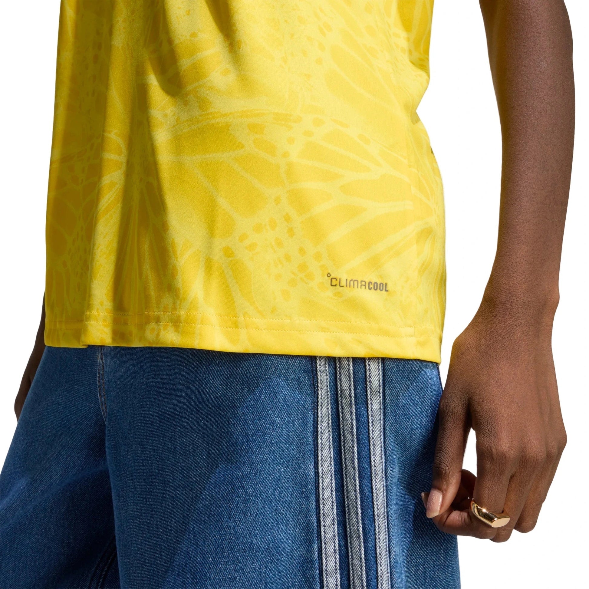2026 Colombia Women's Stadium Home Soccer Jersey Impact Yellow - Adidas