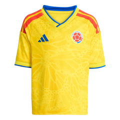 2026 Colombia Kid's Home Mini Kit Impact Yellow / Glory Blue - Adidas