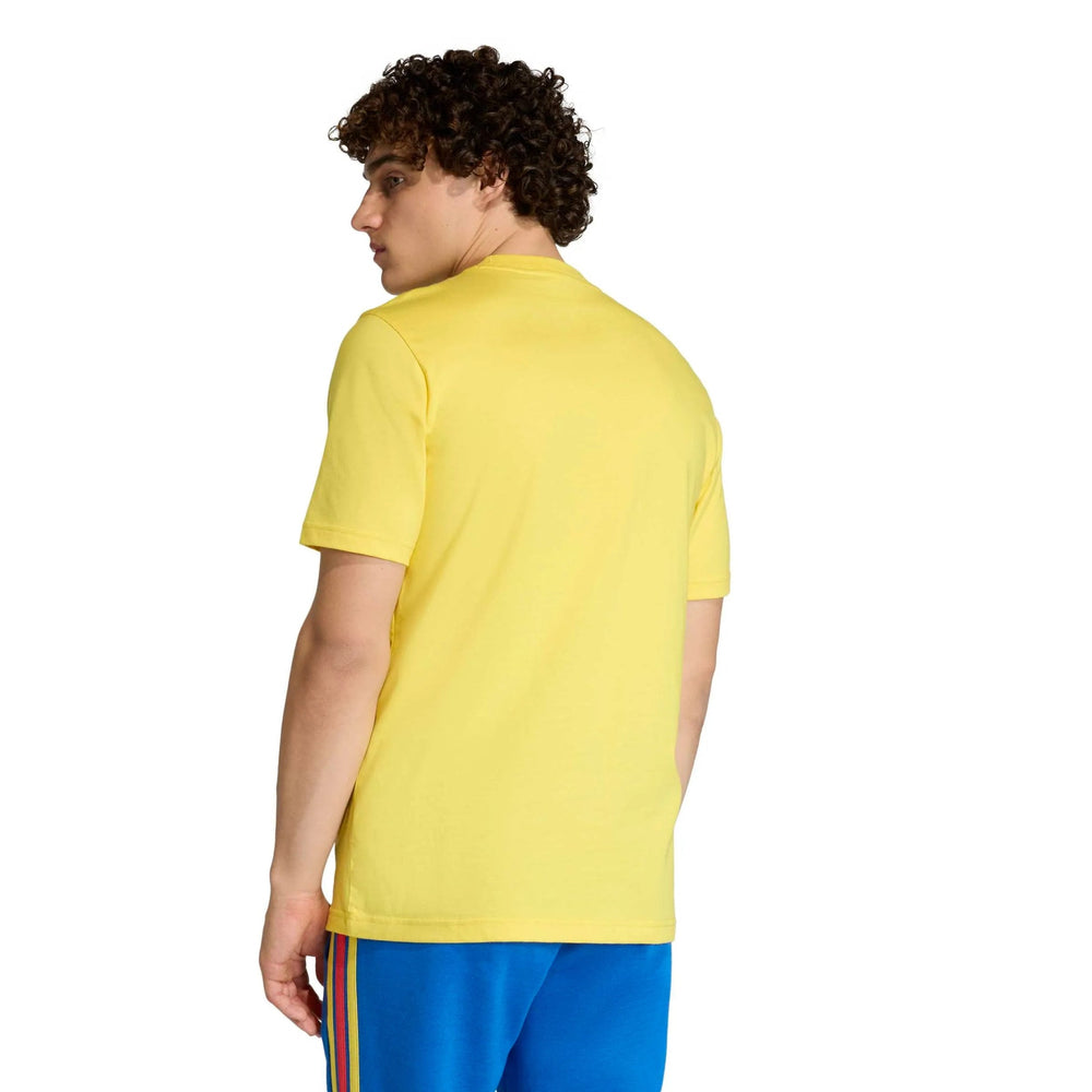 2026 Colombia Men's DNA Graphic Tee Impact Yellow - Adidas