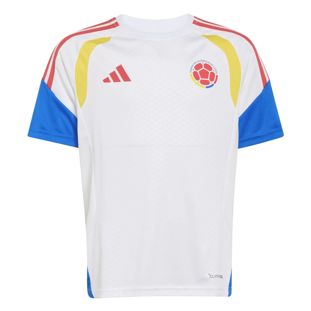 2026 Colombia Youth Training Soccer Jersey White - Adidas