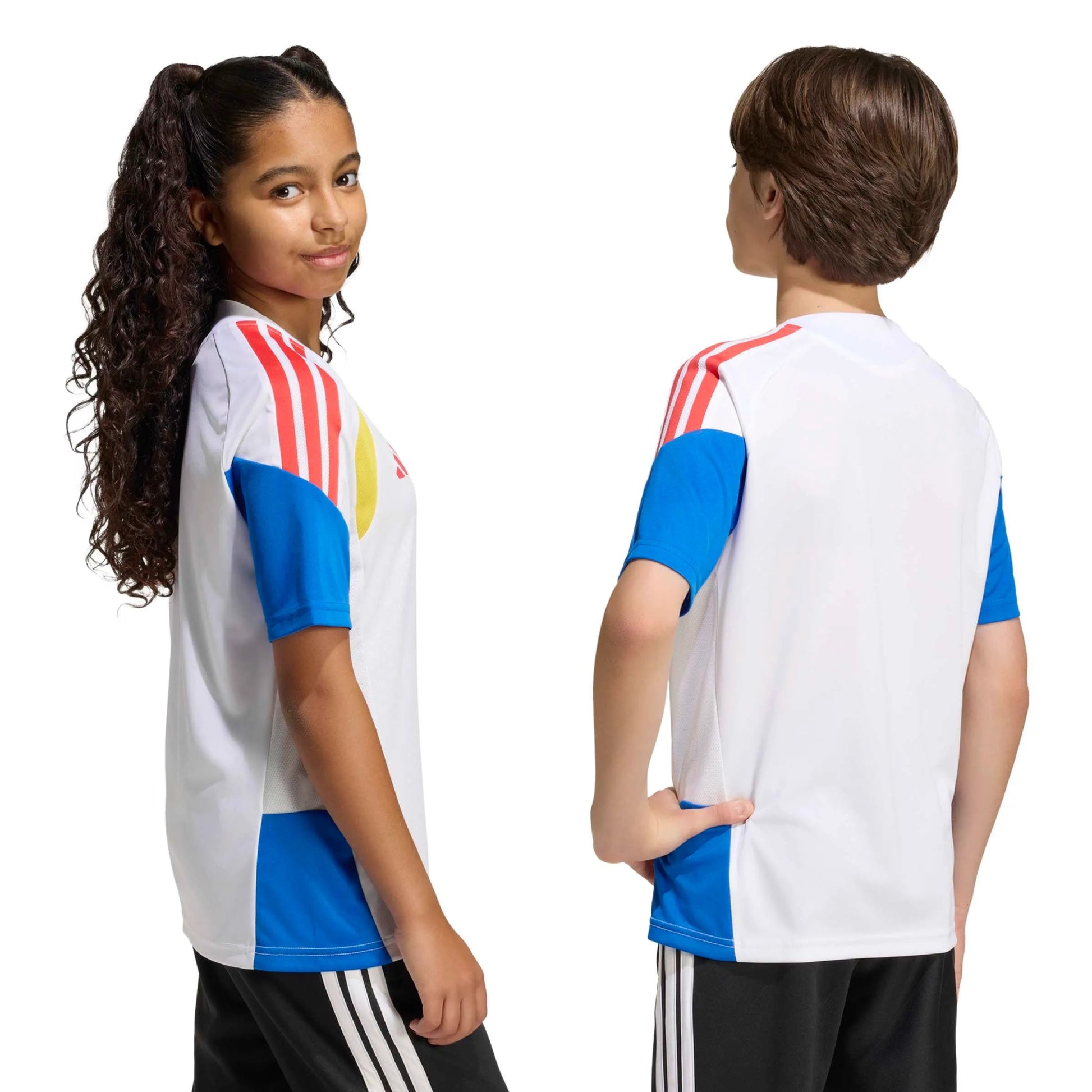2026 Colombia Youth Training Soccer Jersey White - Adidas