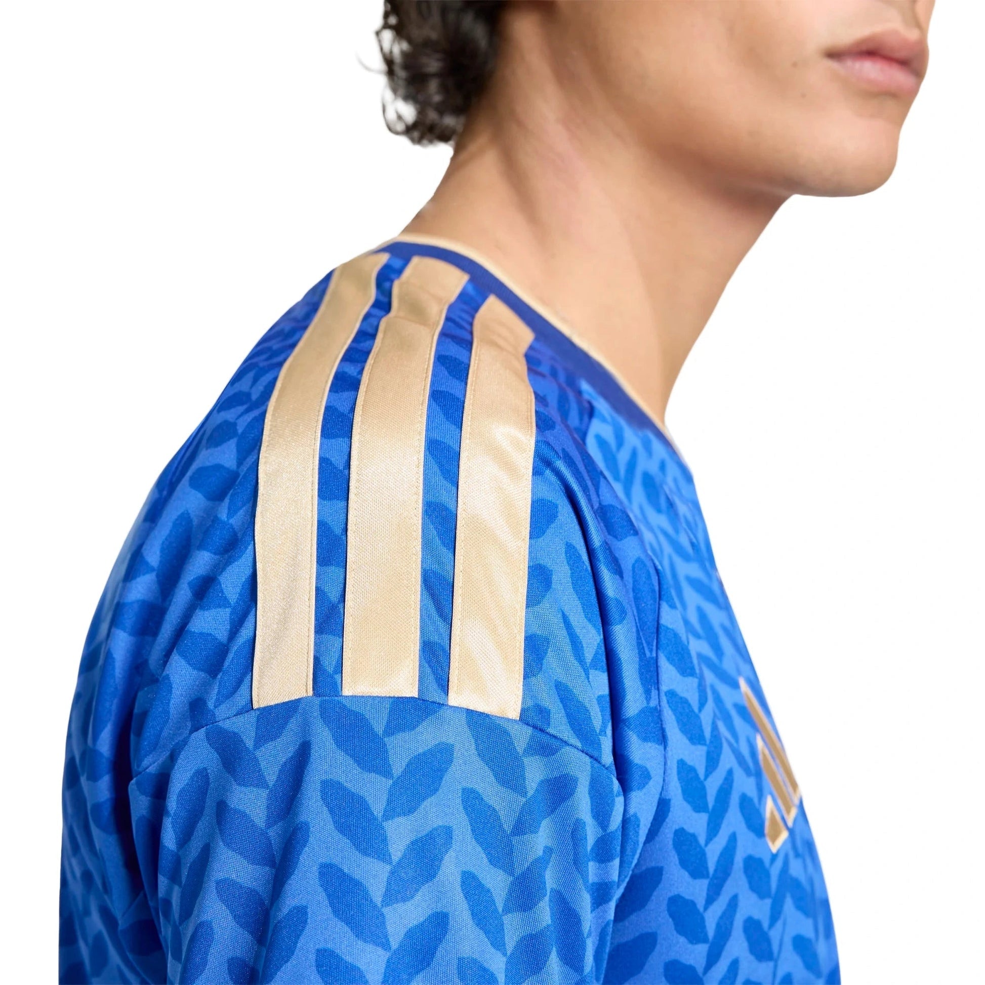 2026 Italy Men's Stadium Home Soccer Jersey Bold Blue - Adidas