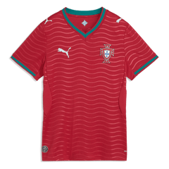 2026 Portugal Women's Stadium Home Soccer Jersey Club Red-Green Lagoon - Puma