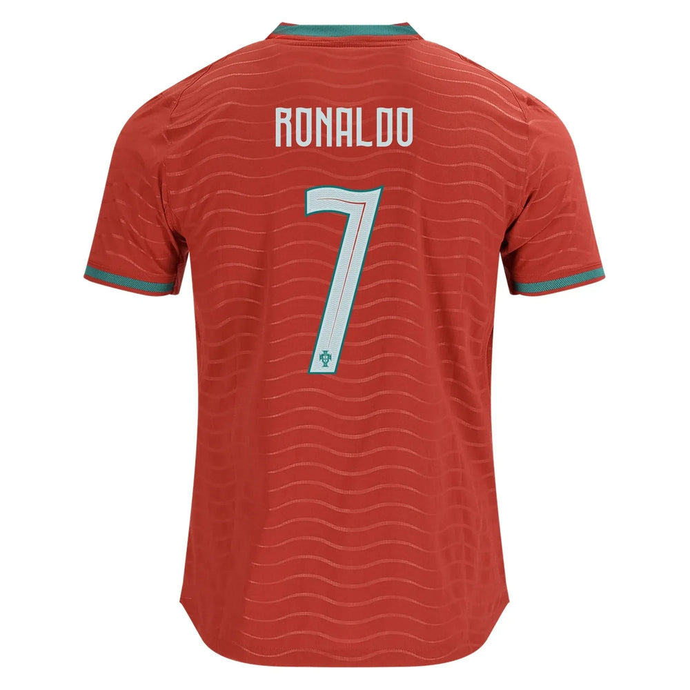 2026 Portugal Men's Authentic Home Soccer Jersey Club Red-Green Lagoon - Puma