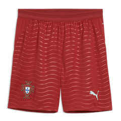 2026 Portugal Men's Stadium Home Shorts Club Red-Green Lagoon - Puma