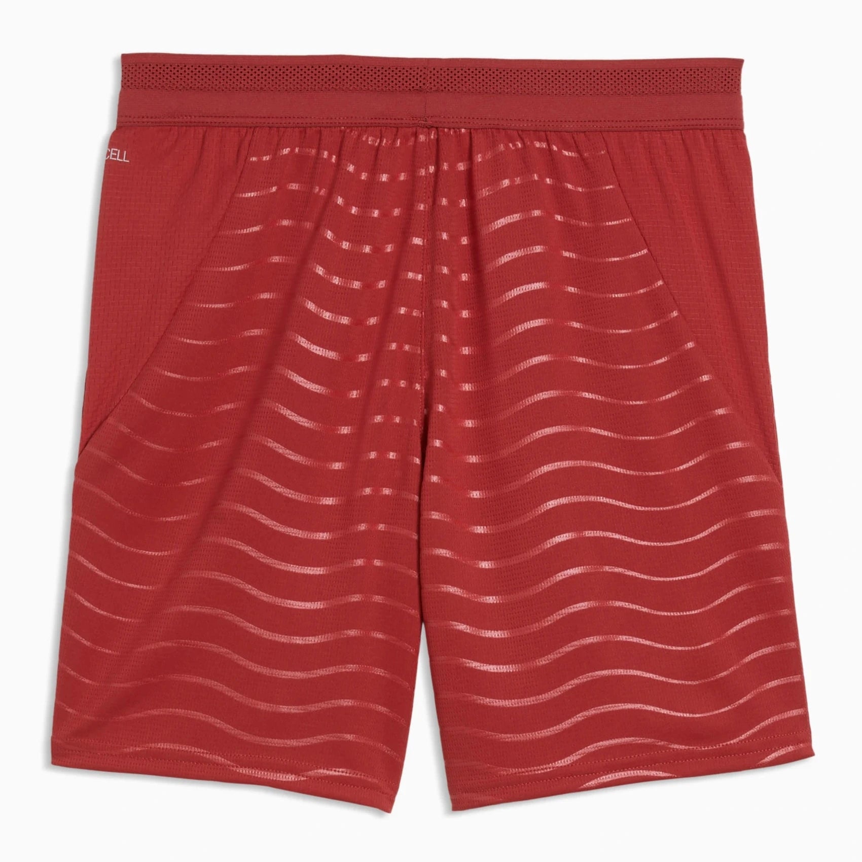 2026 Portugal Youth Stadium Home Shorts Club Red-Green Lagoon - Puma