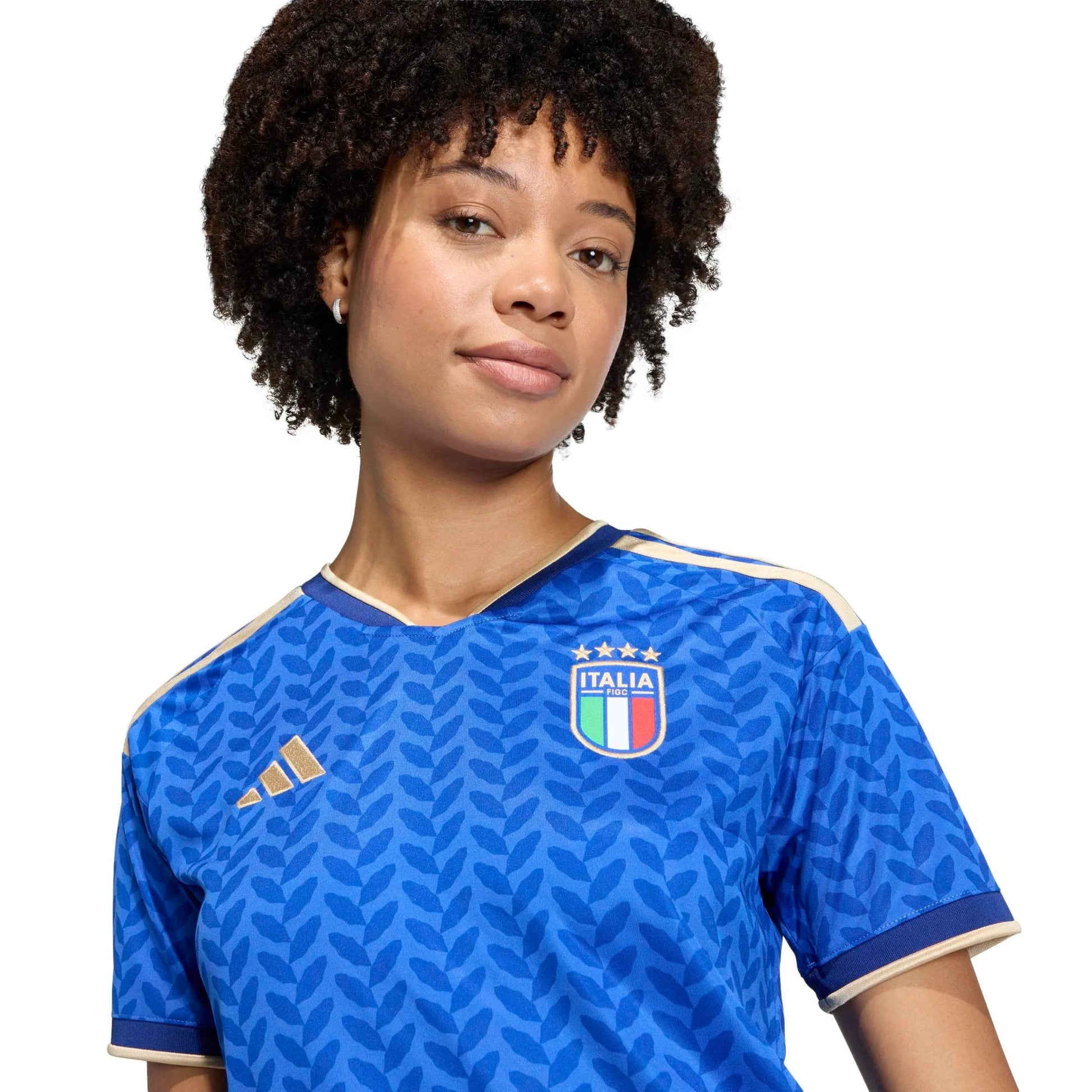 2026 Italy Women's Stadium Home Soccer Jersey Bold Blue - Adidas