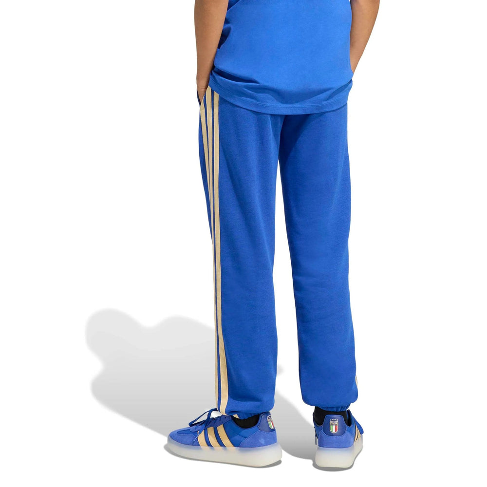 2026 Italy Youth Pants Bold Blue - Adidas