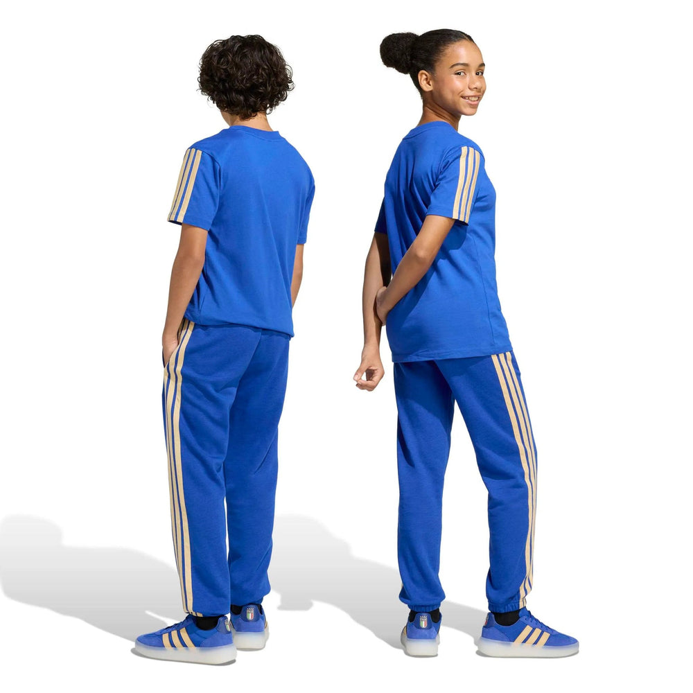 2026 Italy Youth Pants Bold Blue - Adidas