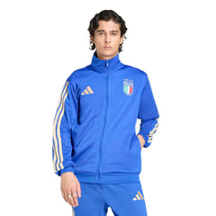 2026 Italy Men's DNA Track Top Bold Blue - Adidas