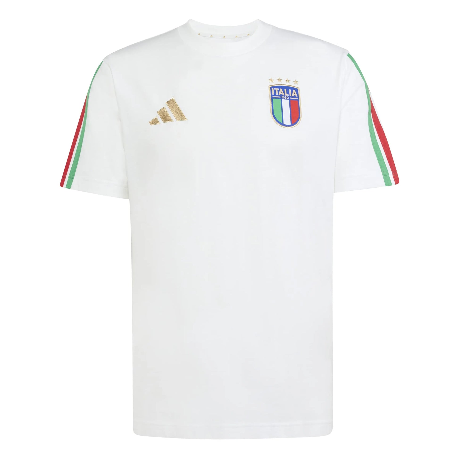 2026 Italy Men's DNA Tee White - Adidas