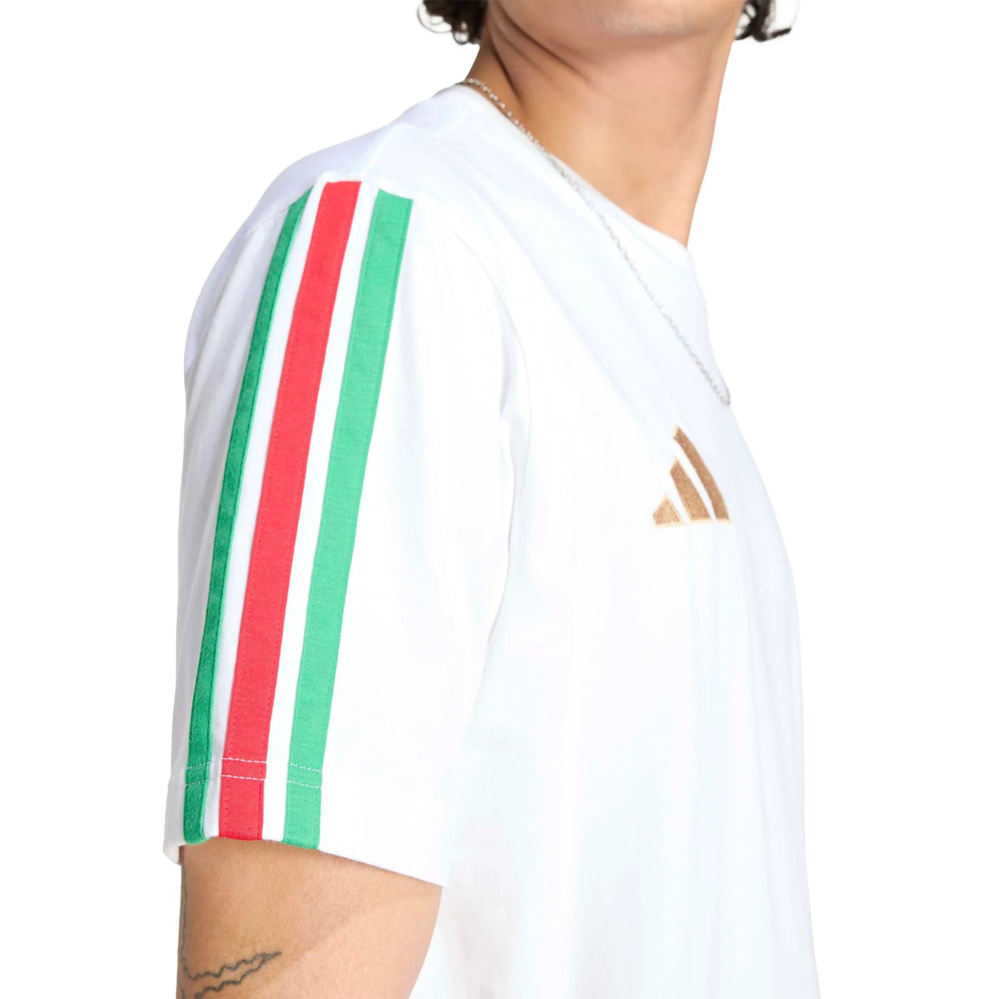 2026 Italy Men's DNA Tee White - Adidas
