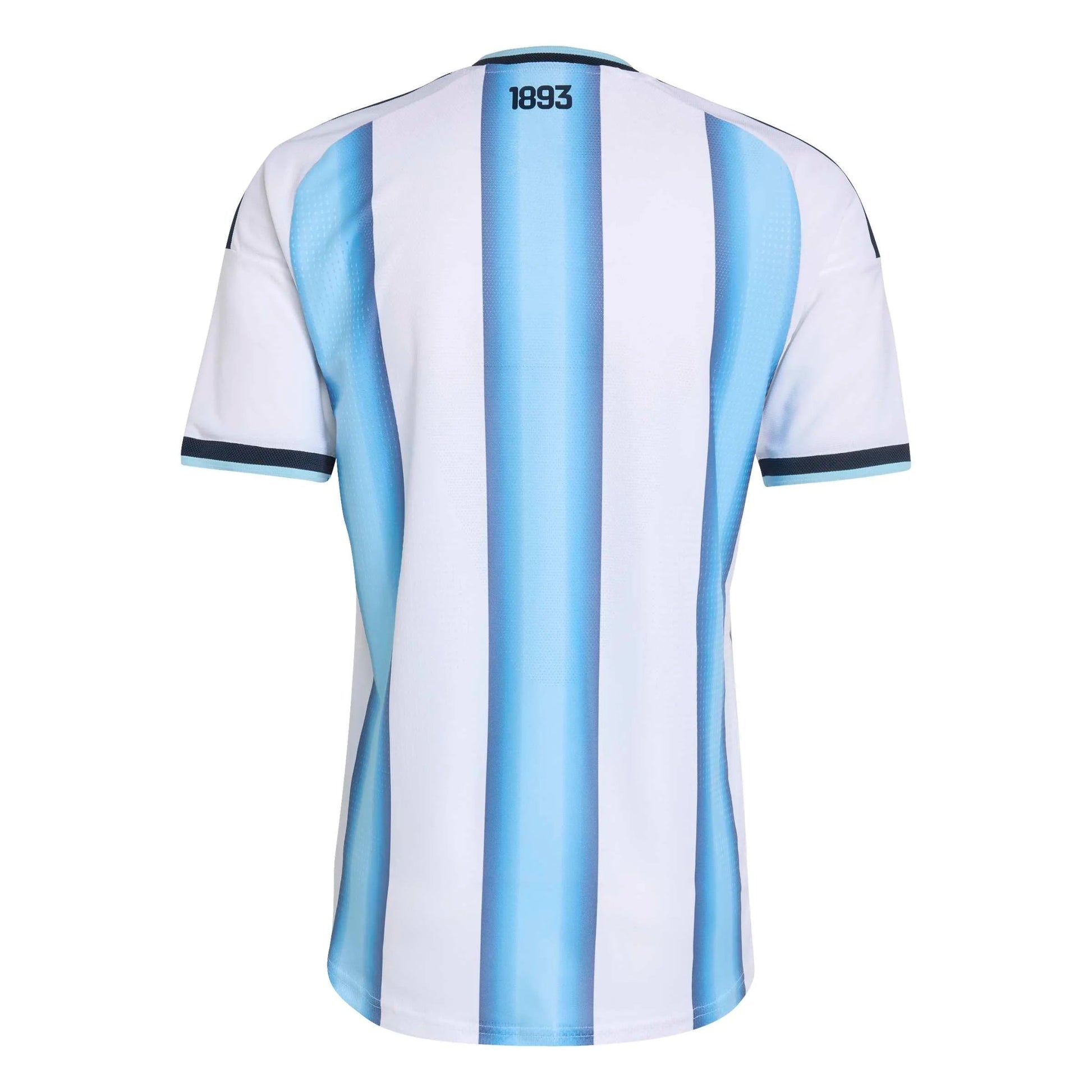 2026 Argentina Men's Authentic Home Soccer Jersey White / Icey Blue / Light Blue - Adidas